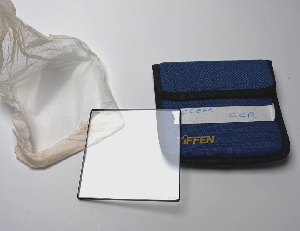 Tiffen 4x4" CCR Clear USA - Glass Filter w Blue slipcase - Image 3 of 4