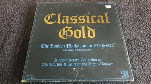 The London Philharmonic Orchestra Classical Gold 4 × Vinyl LP LimitedEdition Sehr guter Zustand +