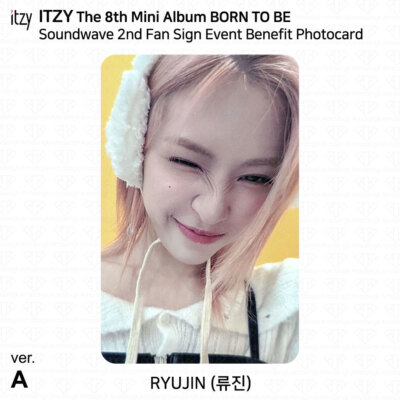 ITZY 8th Mini Album Born To Be Soundwave 2nd Fan Sign Event