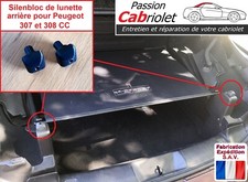 Silentbloc tampon butée toit escamotable capote Peugeot 308 CC 873571