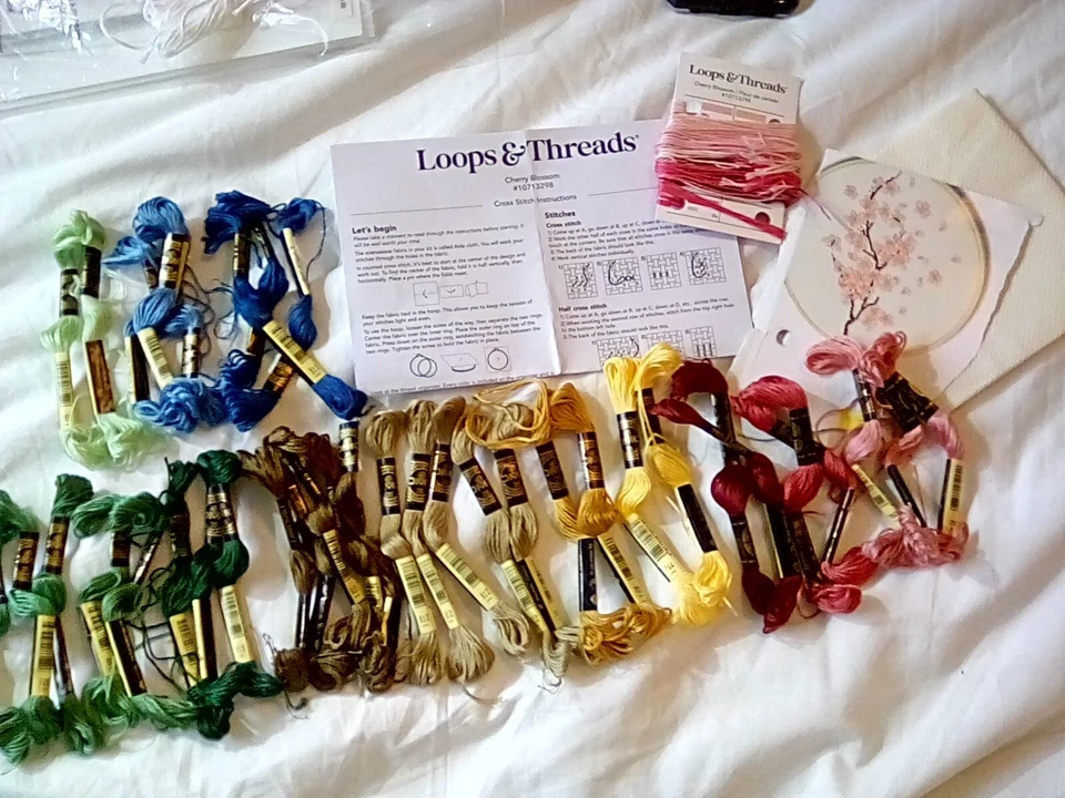 NEW in Package LOT of 37+DMC tapestry Made In Paris France+Misc Cross Stitch kit - Image 2 of 4