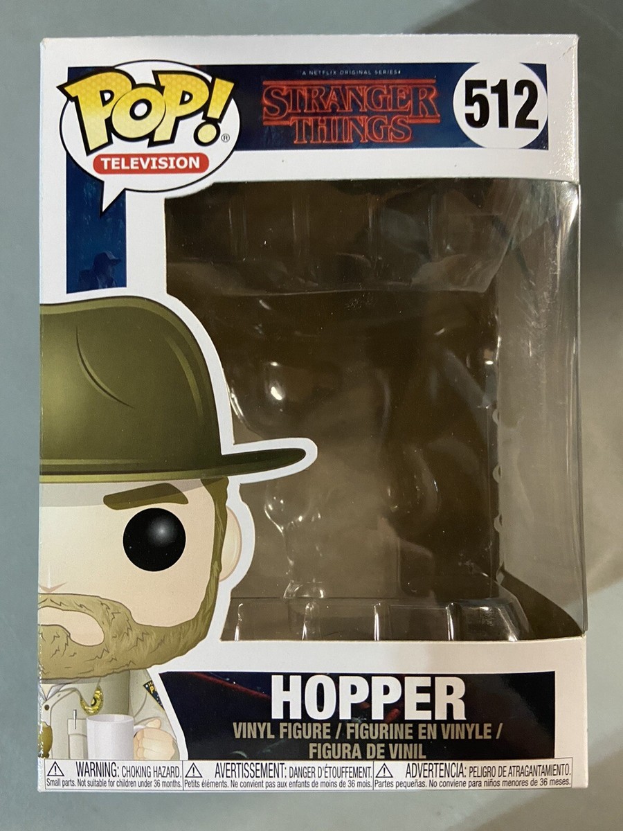 HOPPER Stranger Things #512 ***REPLACEMENT BOX & INSERT ONLY*** NO