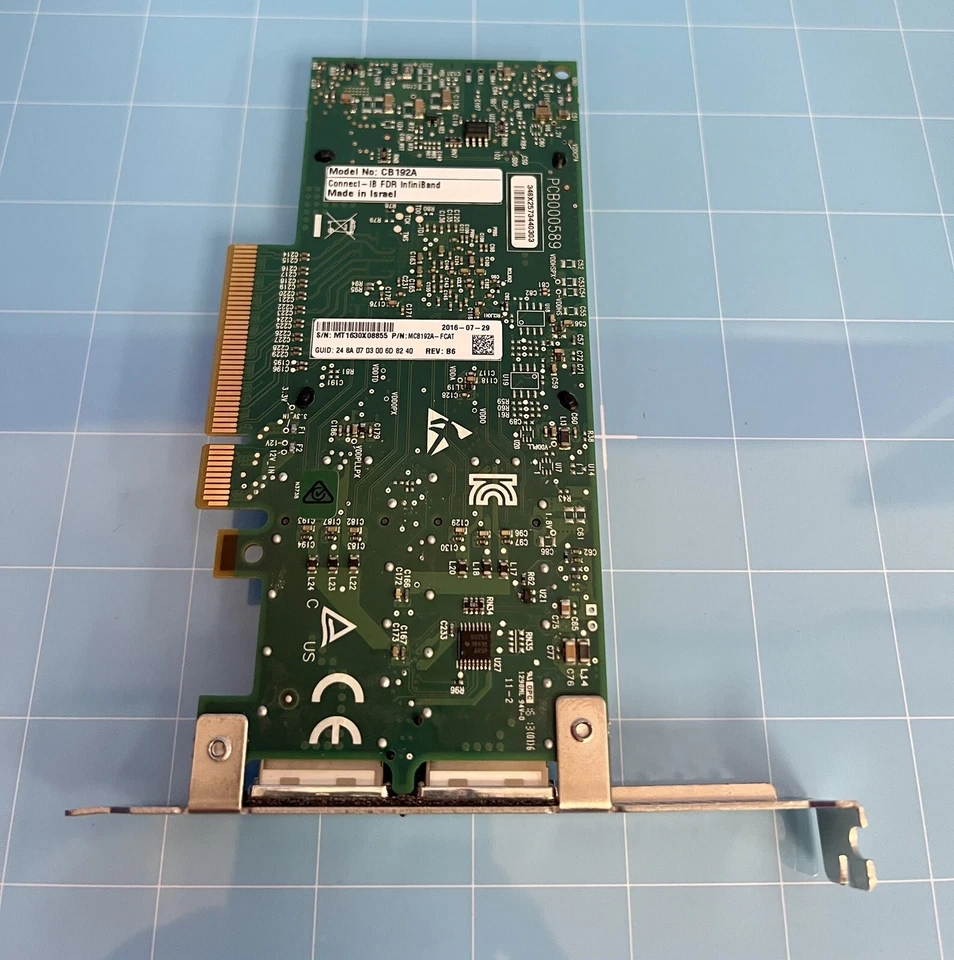 Mellanox MCB192A-FCAT Connect-IB FDR Infiniband 56Gb/s 2Port Adapter Card CB192A - Image 3 of 4