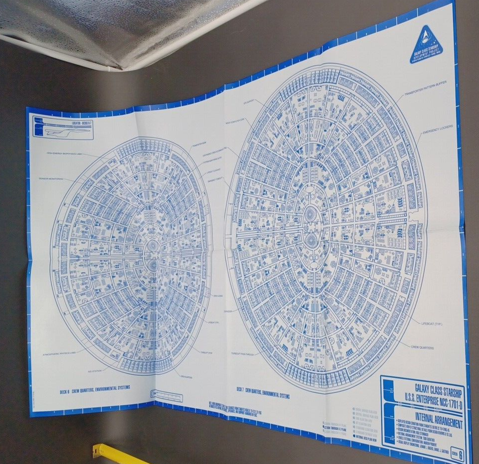 Star Trek Uss Enterprise Deck Plans 300x300