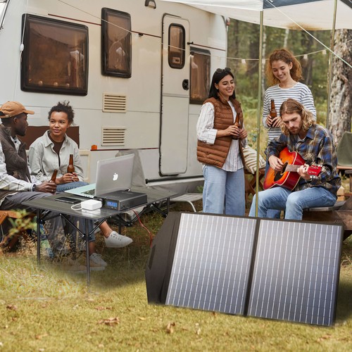 ALLPOWERS 200W Powerstation 41600mAh Solar Power Bank 220V Tragbarer Generatoren - Bild 7 von 8