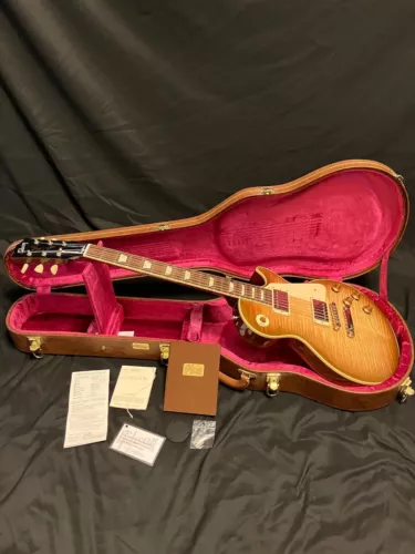 2016 Gibson Custom Shop Historic '58 Les Paul Limited Edition Fools Gold Flame