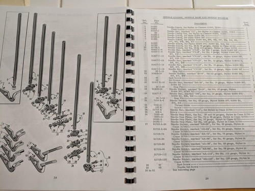 Union Special Sewing Machine Parts Manual for Class 51000 series Catalog # 104L - Picture 3 of 3