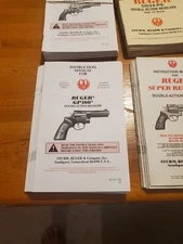 Ruger Factory Original GP100 Manual Excellent Condition!!