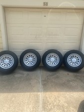2024 Chevy colorado tires 255/65r17 barely used! Stock Set with spare and rims