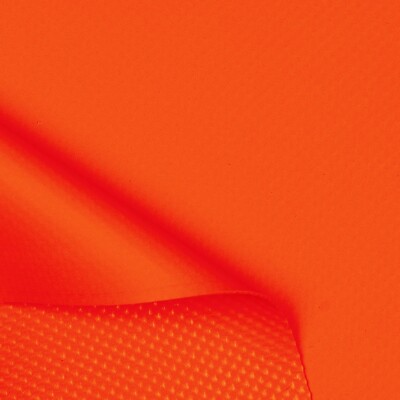 22 oz. Vinyl Coated Polyester Fabric by the Yard - 61'' x 1 yard - Orange, Yellow