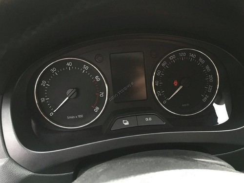 Fits: Skoda Roomster 2006-2015 Gepolijst Aluminium Dashboard Ringen 2st - Picture 8 of 8