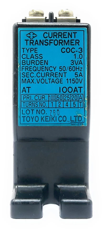 Toyo Keiki COC-3 Klasse 1.0 NH-273 Current Transformer - Bild 2 von 4