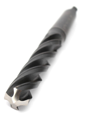 TRW 1-7/32 Morse Taper CORE Drill HSS MT 4 Black Oxide Bit 1.219 MT4 High Speed
