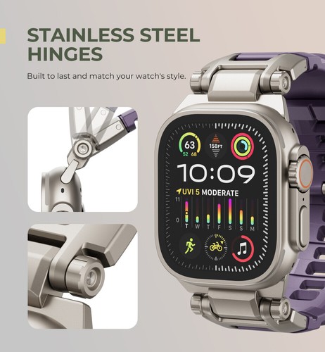 Armband für Apple Watch Ultra 2 / Ultra 49mm, für Apple Watch Series 10 46mm Band - Bild 39 von 60
