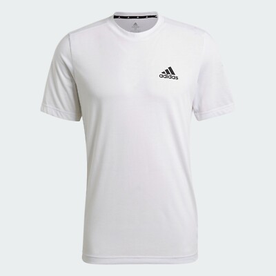 Adidas Men AEROREADY Sport Tee football basketball Soccer Activewear Gym Size M