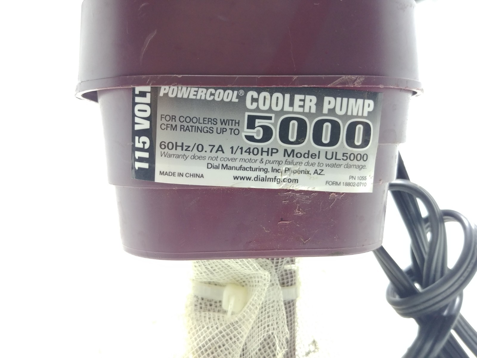 Powercool Cooler Pump 5000 Model UL5000 eBay