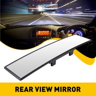 300 Anti-Glare Panoramic Rear View Mirror Wide Angle Convex Car Interior Mirror