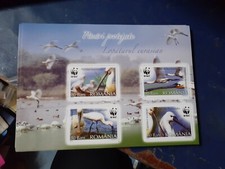 2006 romania rumania   minisheet mint WWF birds