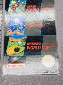 3in1 Spiel Super Mario Bros Tetris Nintendo World Cup Nintendo NES NES ZZ NOE
