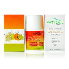 Daytime Moisturizer 20 Vitamin C 10 Hyaluronic Acid, Plant Stem Cells 1.7 OZ