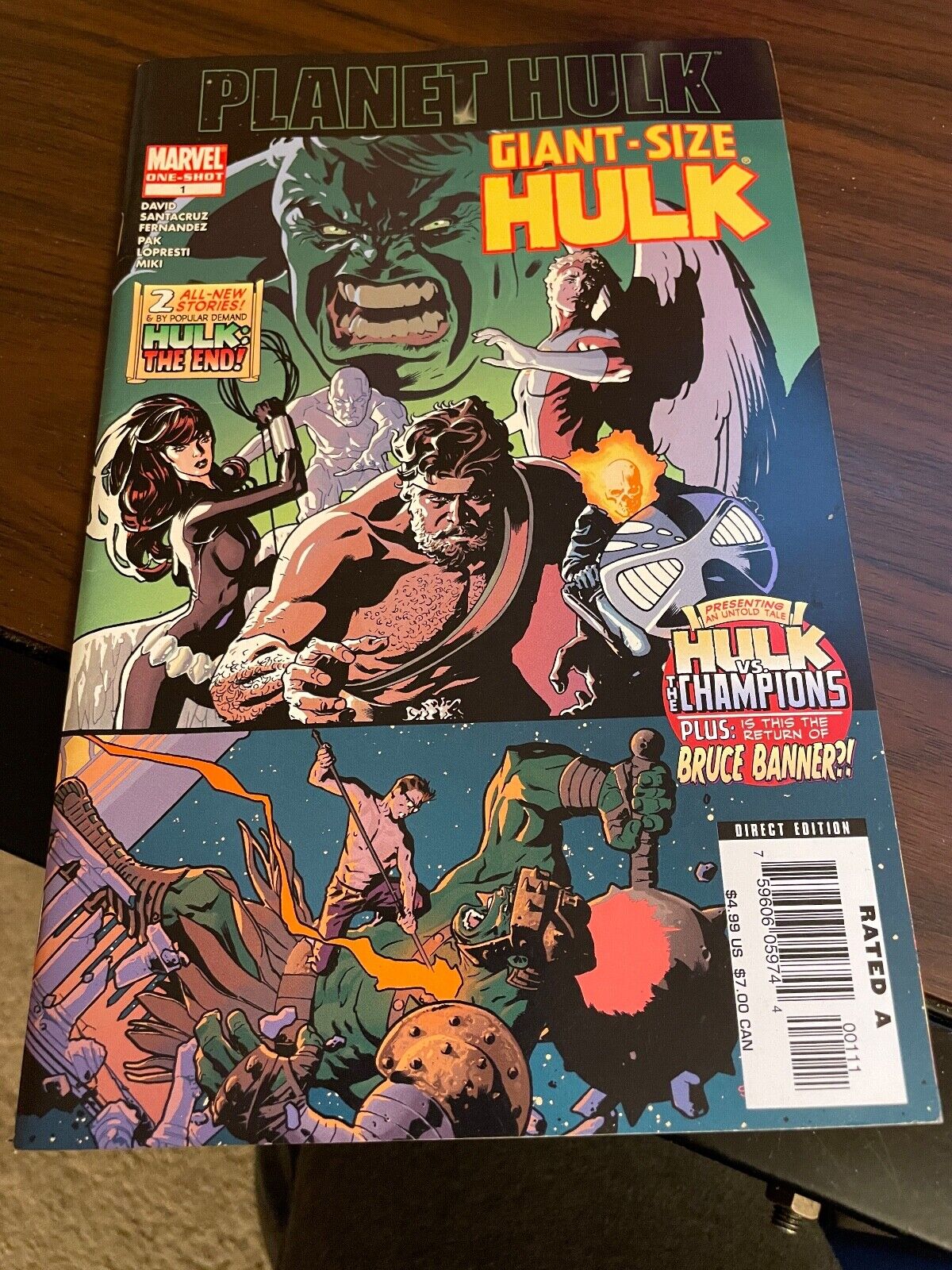 Giant Size HULK #1 One-Shot, Planet Hulk Marvel VF 2006