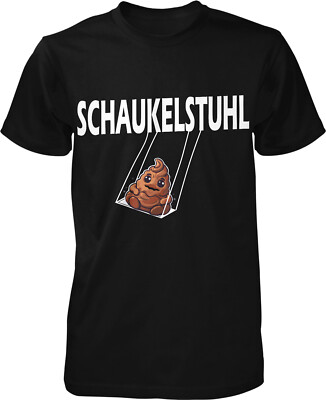 Schaukel-Stuhl Herren Sprüche Fun Shirt | Lustiges Männer tShirt