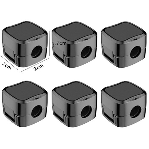 6Er-Pack Selbstklebende Magnetische Kabelklemmen Für Feste Schreibtischkabel v - Photo 17/25