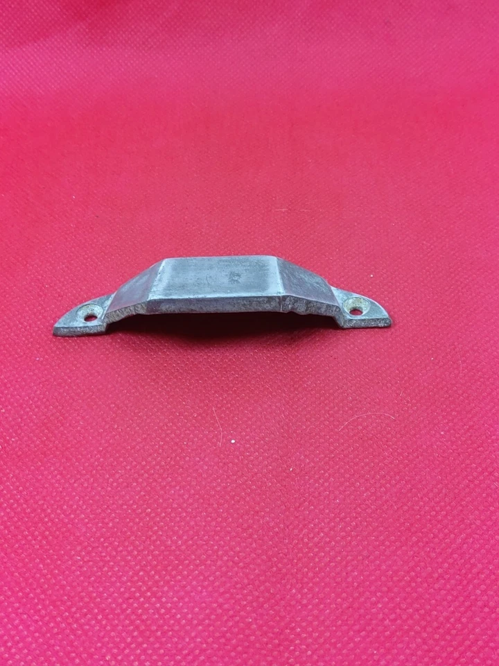 Poignée Coquille Ancienne Aluminium Alu Pour Meuble Atelier Industriel - Photo 2/4