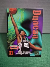 1997 Skybox Z Force Tim Duncan Rave #111 card