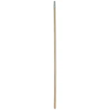 Replacement Bow Rake Handle 60" Length Hardwood with Steel Ferrule, Fit Standard
