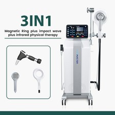 Máquina magnética de fisioterapia EMTT onda de choque ESWT terapia láser infrarroja 3 en 1
