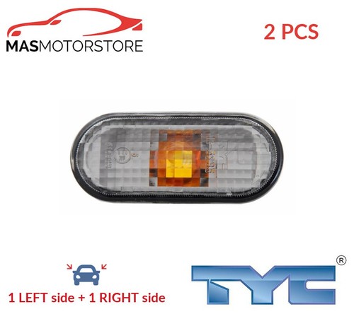 INDICATOR LIGHT BLINKER LAMP PAIR LATERAL INSTALLATION TYC 18-5235-11-2 2PCS P