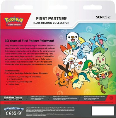 Pokemon TCG First Partner Illustration Collection Box Series 2