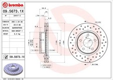 Disque de frein Subaru IMPREZA