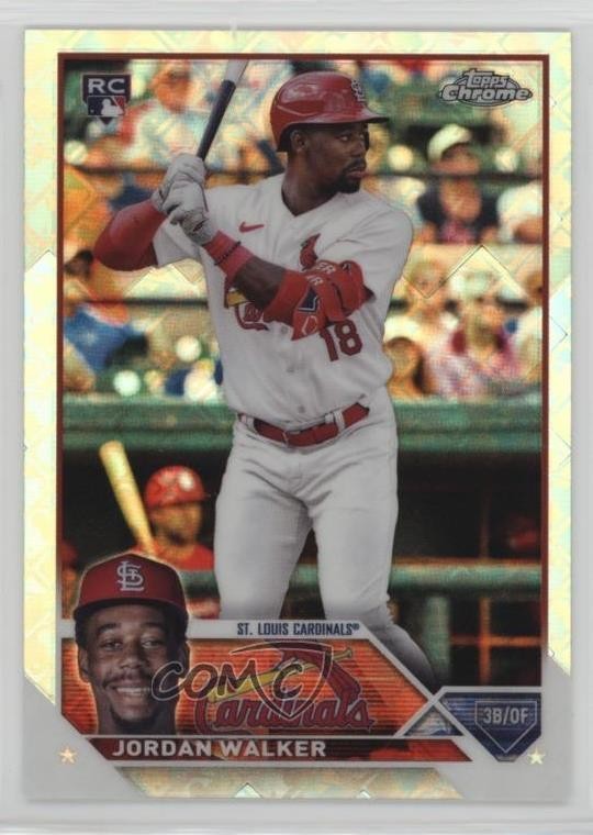 2023 Topps Chrome Logofractor Edition Jordan Walker #209 1m1f