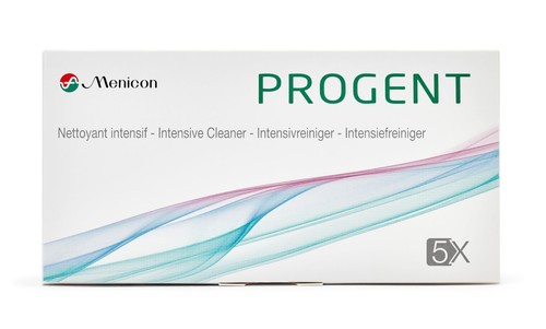 MENICON PROGENT INTENSIVE CLEANSER 5 DOSES A & B 