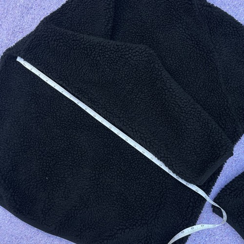 Disney Mickey Mouse Black Fleece High Pile Zip Up Jacket - Picture 7 of 7