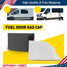 Exterior Filler Fuel Door Tank Gas Cap Cover Trim For Ford Transit-150 2015-2023