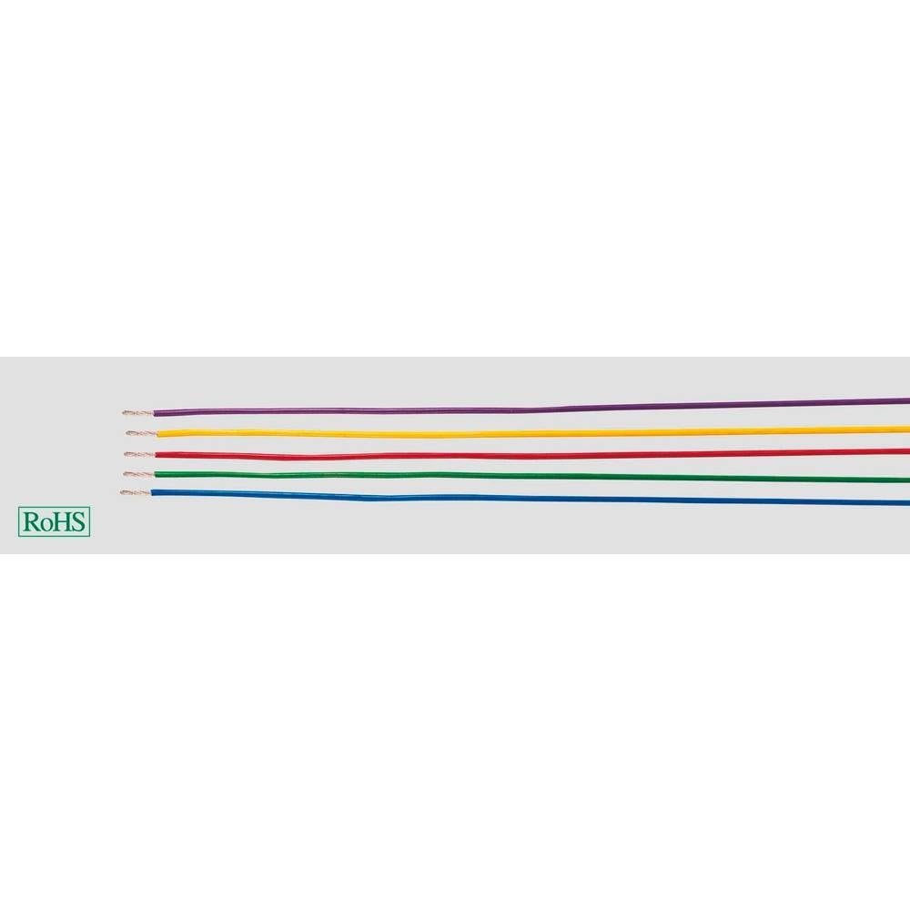 Fil de cablage LiYv 1 x 1.50 mm2 Helu 26491 gris couronne de 100m