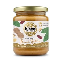 Biona Bio Erdnussbutter Knusprig Ungesalzen - 250G