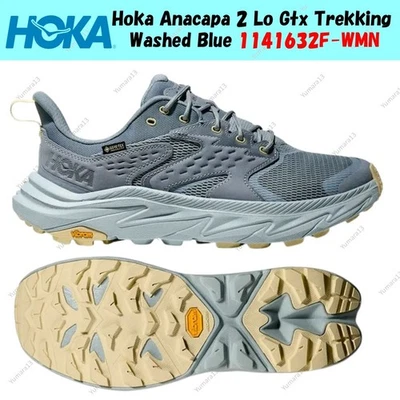 Taille homme Hoka Anacapa 2 Lo Gtx Trekking bleu délavé 1141632F-WMN - Photo 1/4