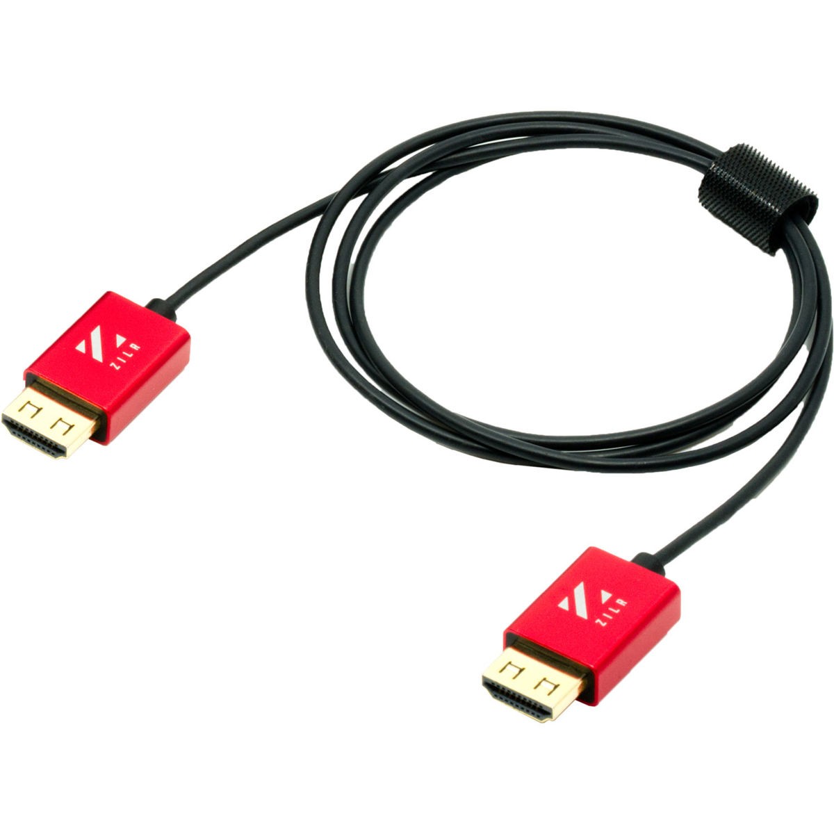 ZILR 8K Ultra Speed Hyper Thin HDMI 2.1 Cable 1M 39'' Type-A- Type-A Secure Locki