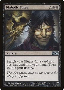 Diabolic Tutor 91/249 Magic 2010