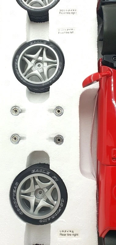 Tamiya Escala 1/12 Semi Montado Diecast 23203 - Ferrari F50 - Rojo Foto 4 de 4