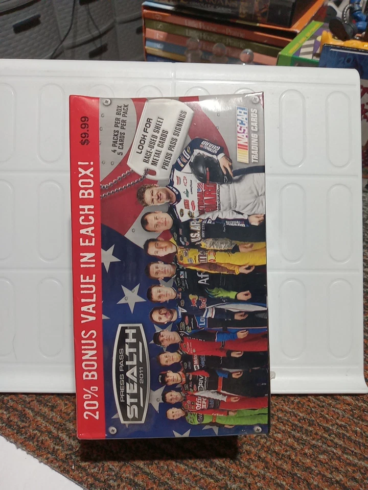 Stealth Press Pass 2011 Nascar Trading Cards Blaster Box 4 Packs 5 Cards Each - Image 3 of 4