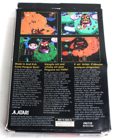 Atari Attack of the Mutant Penguins Jaguar 1996 Authentic complete in box