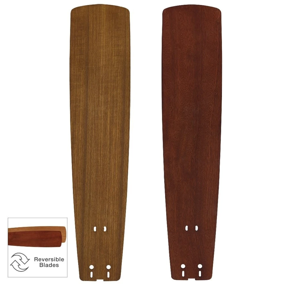 Fanimation B6133 26" Wood Blades for Ceiling Fans 5-Pack for 60" Span - Mahogany - Image 2 of 2