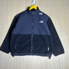 The North Face Fleece Zip Jacket Youth Extra Large Black Up Zip Up Denali