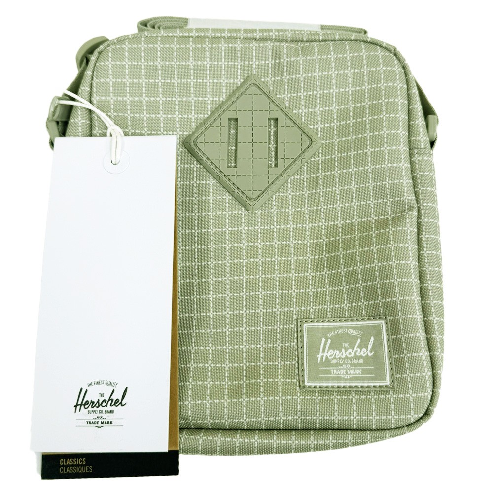 Herschel Supply Co Heritage Grid London Fog 25L Crossbody Bag - 11384 04281 OS 5890₽