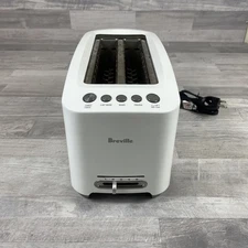 BREVILLE LIFT & LOOK LONG SLOT 4 SLICE TOASTER 1600W BTA630XL - WHITE